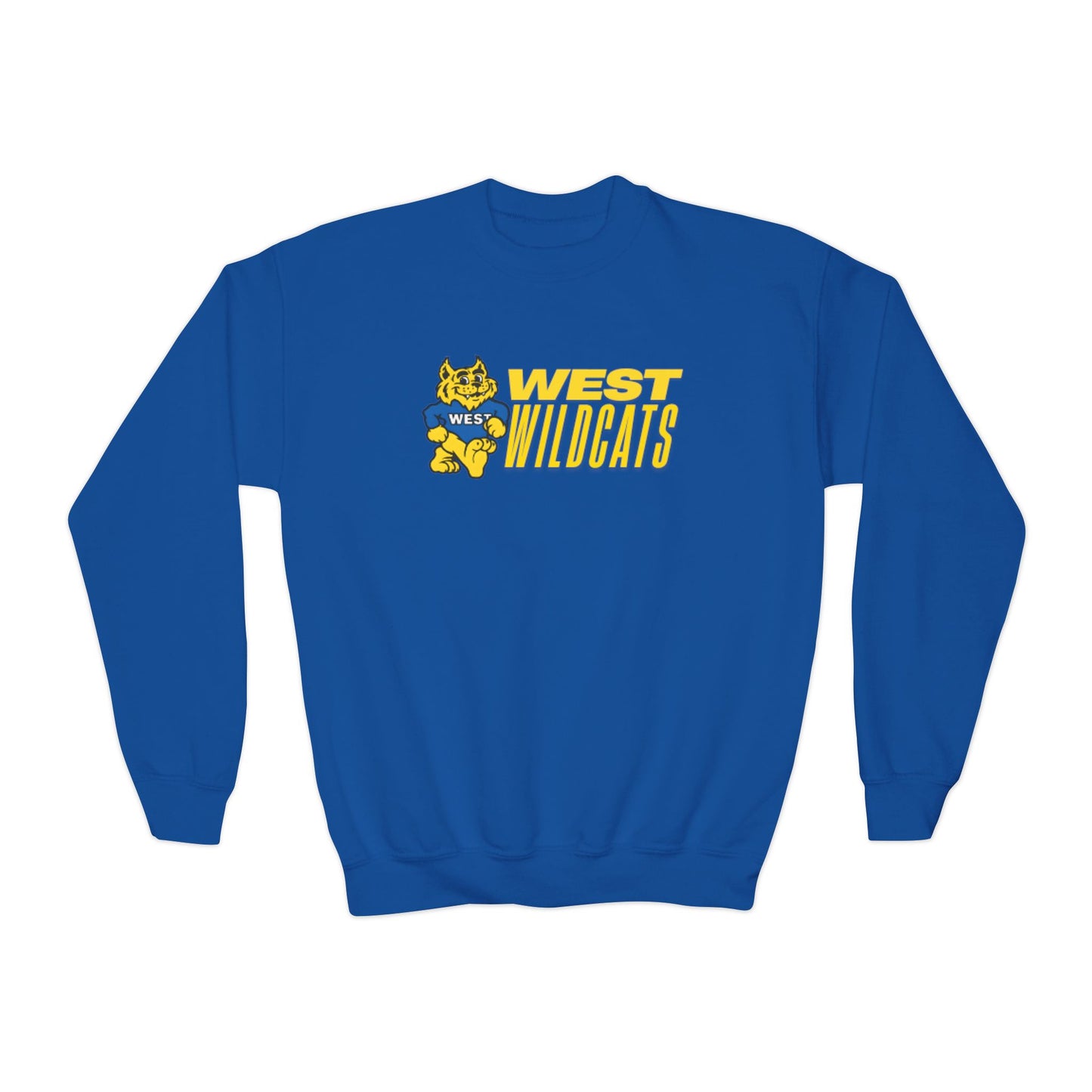 Youth Crewneck Sweatshirt with WEST WILDCATS Design, Personalized Sweater, School Spirit Wear, Comfortable Youth Apparel, Perfect Gift [...]