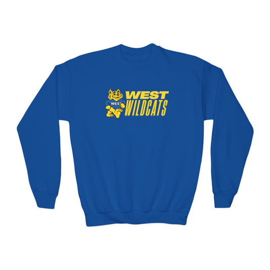 Youth Crewneck Sweatshirt with WEST WILDCATS Design, Personalized Sweater, School Spirit Wear, Comfortable Youth Apparel, Perfect Gift [...]