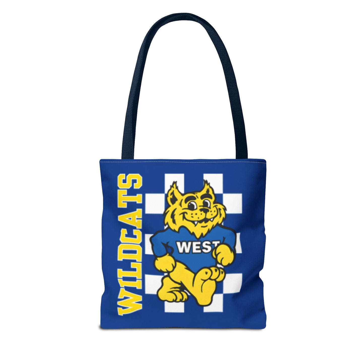 Wildcats Spirit Tote Bag - AOP, School Spirit Accessory, Personalized Gift, Student Tote, Wildcat Pride Merchandise