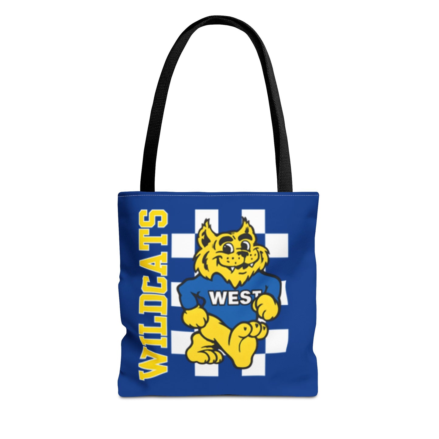 Wildcats Spirit Tote Bag - AOP, School Spirit Accessory, Personalized Gift, Student Tote, Wildcat Pride Merchandise