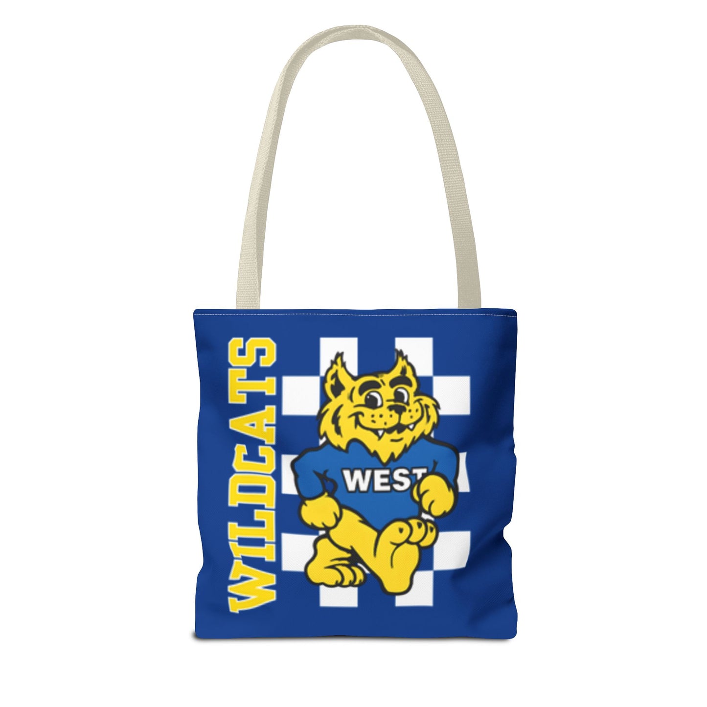 Wildcats Spirit Tote Bag - AOP, School Spirit Accessory, Personalized Gift, Student Tote, Wildcat Pride Merchandise
