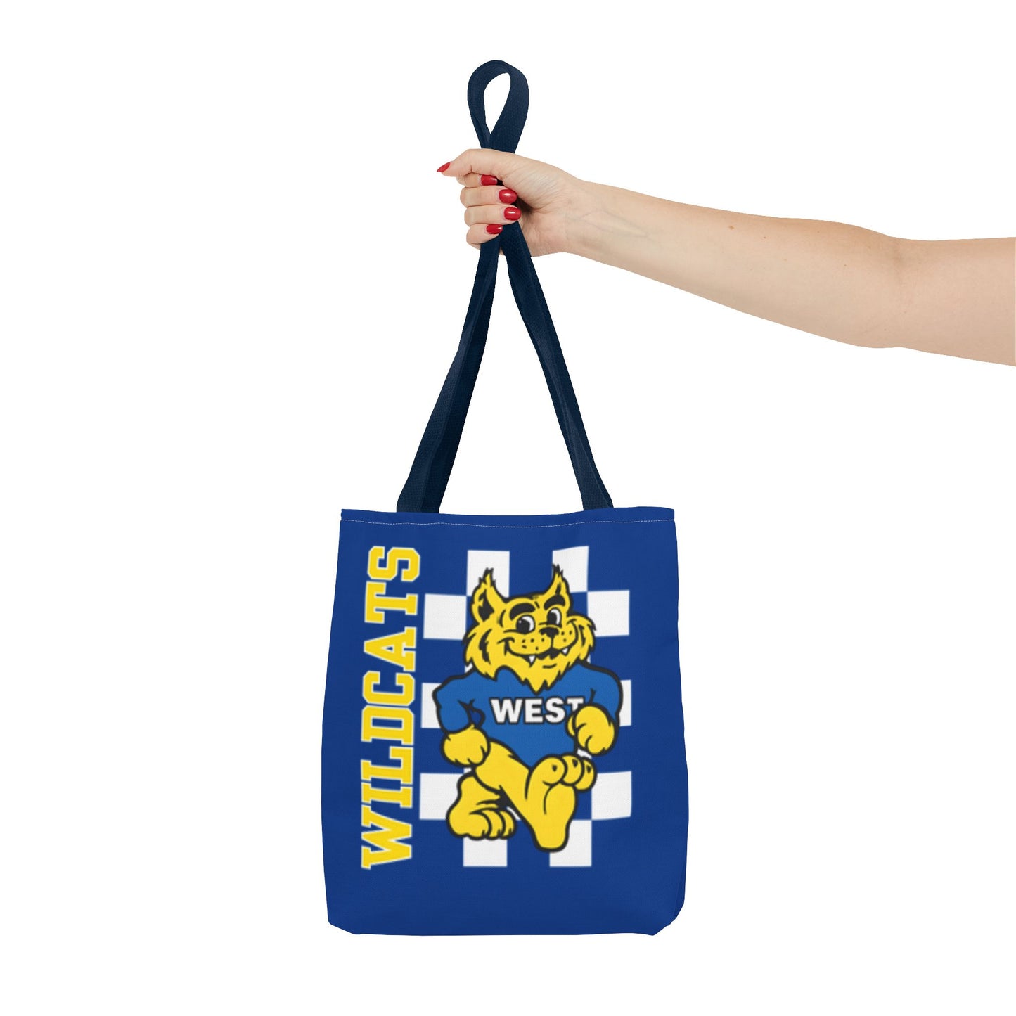 Wildcats Spirit Tote Bag - AOP, School Spirit Accessory, Personalized Gift, Student Tote, Wildcat Pride Merchandise