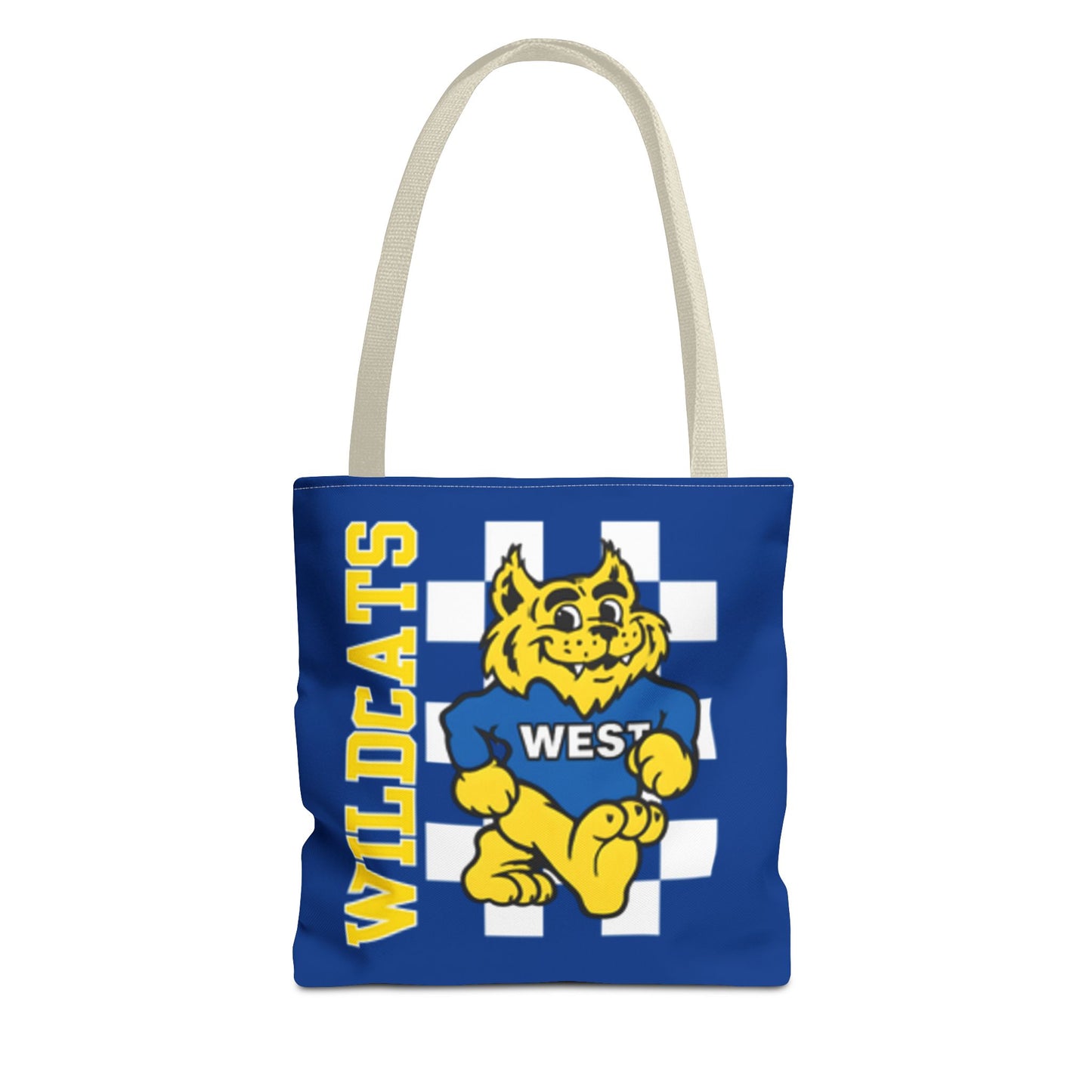 Wildcats Spirit Tote Bag - AOP, School Spirit Accessory, Personalized Gift, Student Tote, Wildcat Pride Merchandise