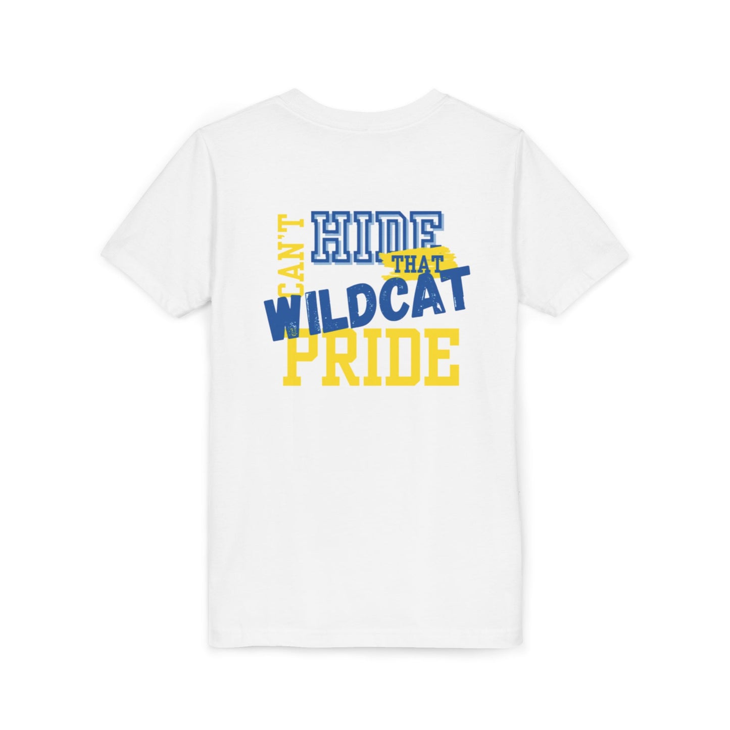 Youth Wildcat Pride Tee, Kids Sports T-Shirt, Team Spirit Shirt, Back to School Apparel, Youth Short Sleeve Top