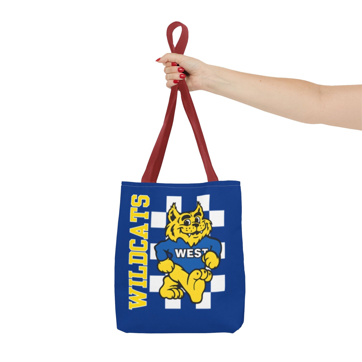 Wildcats Spirit Tote Bag - AOP, School Spirit Accessory, Personalized Gift, Student Tote, Wildcat Pride Merchandise