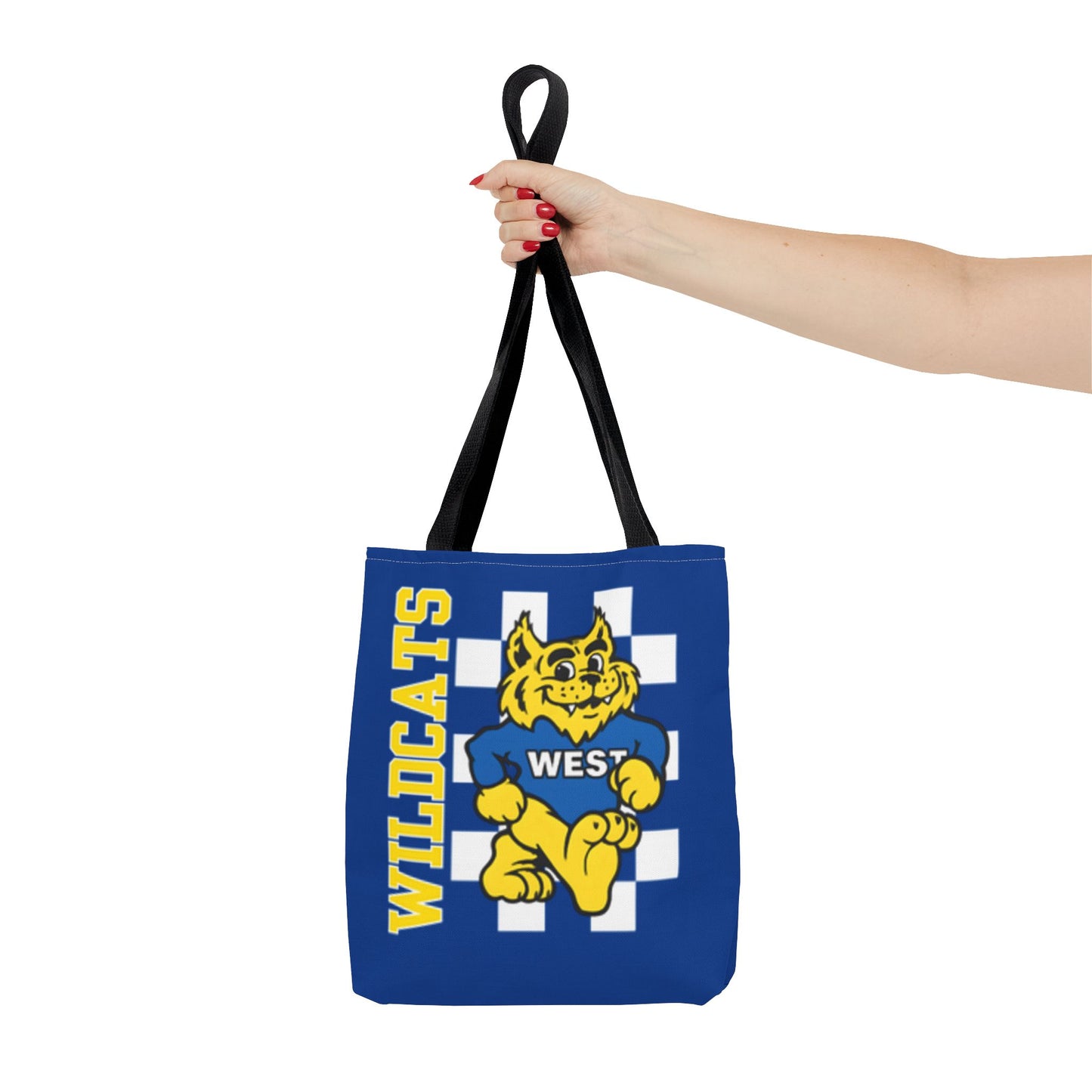 Wildcats Spirit Tote Bag - AOP, School Spirit Accessory, Personalized Gift, Student Tote, Wildcat Pride Merchandise