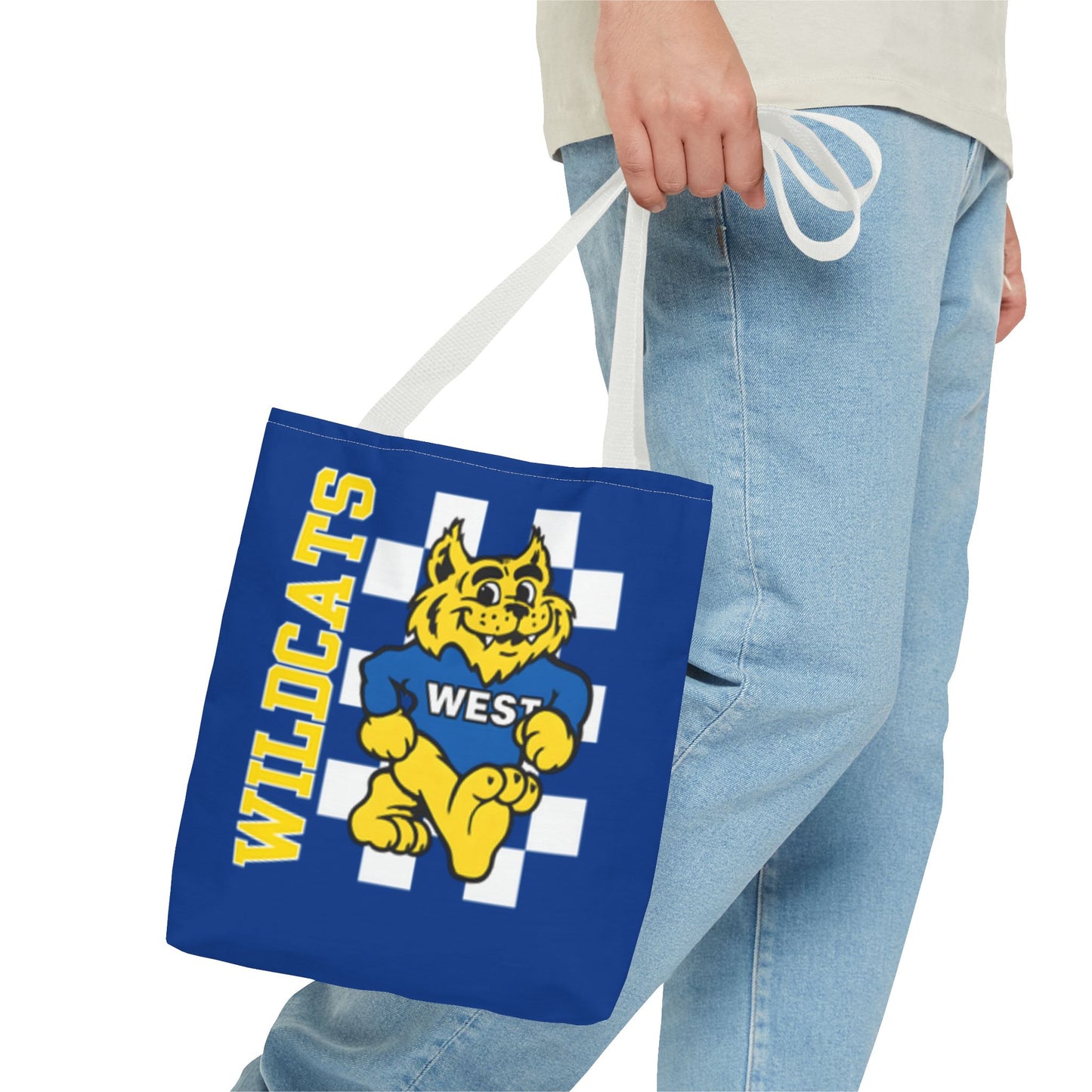Wildcats Spirit Tote Bag - AOP, School Spirit Accessory, Personalized Gift, Student Tote, Wildcat Pride Merchandise