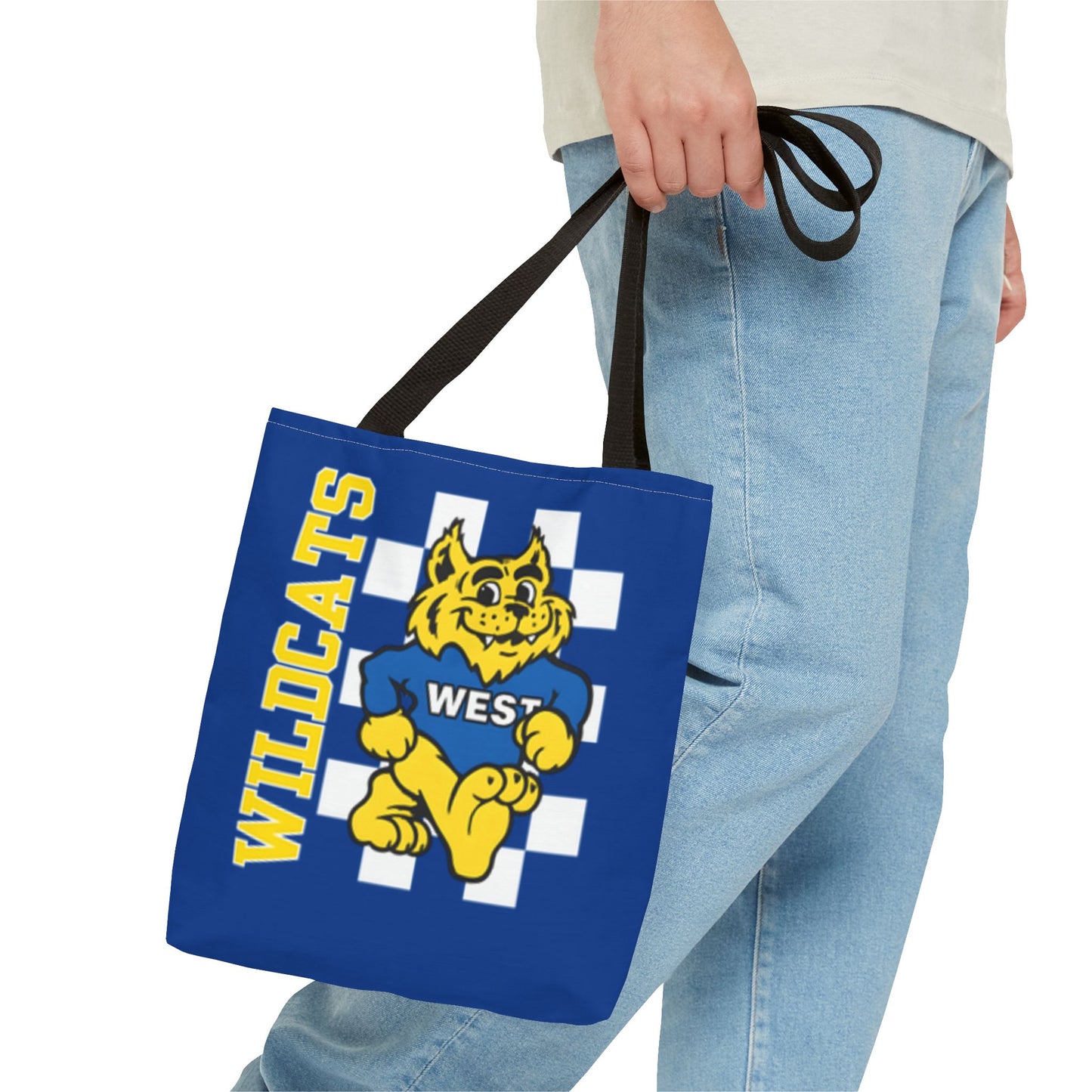 Wildcats Spirit Tote Bag - AOP, School Spirit Accessory, Personalized Gift, Student Tote, Wildcat Pride Merchandise