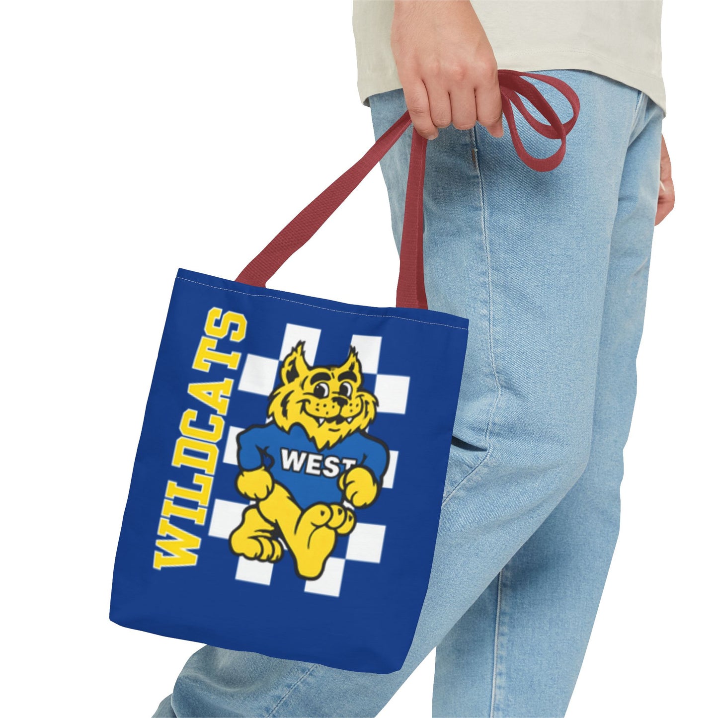 Wildcats Spirit Tote Bag - AOP, School Spirit Accessory, Personalized Gift, Student Tote, Wildcat Pride Merchandise