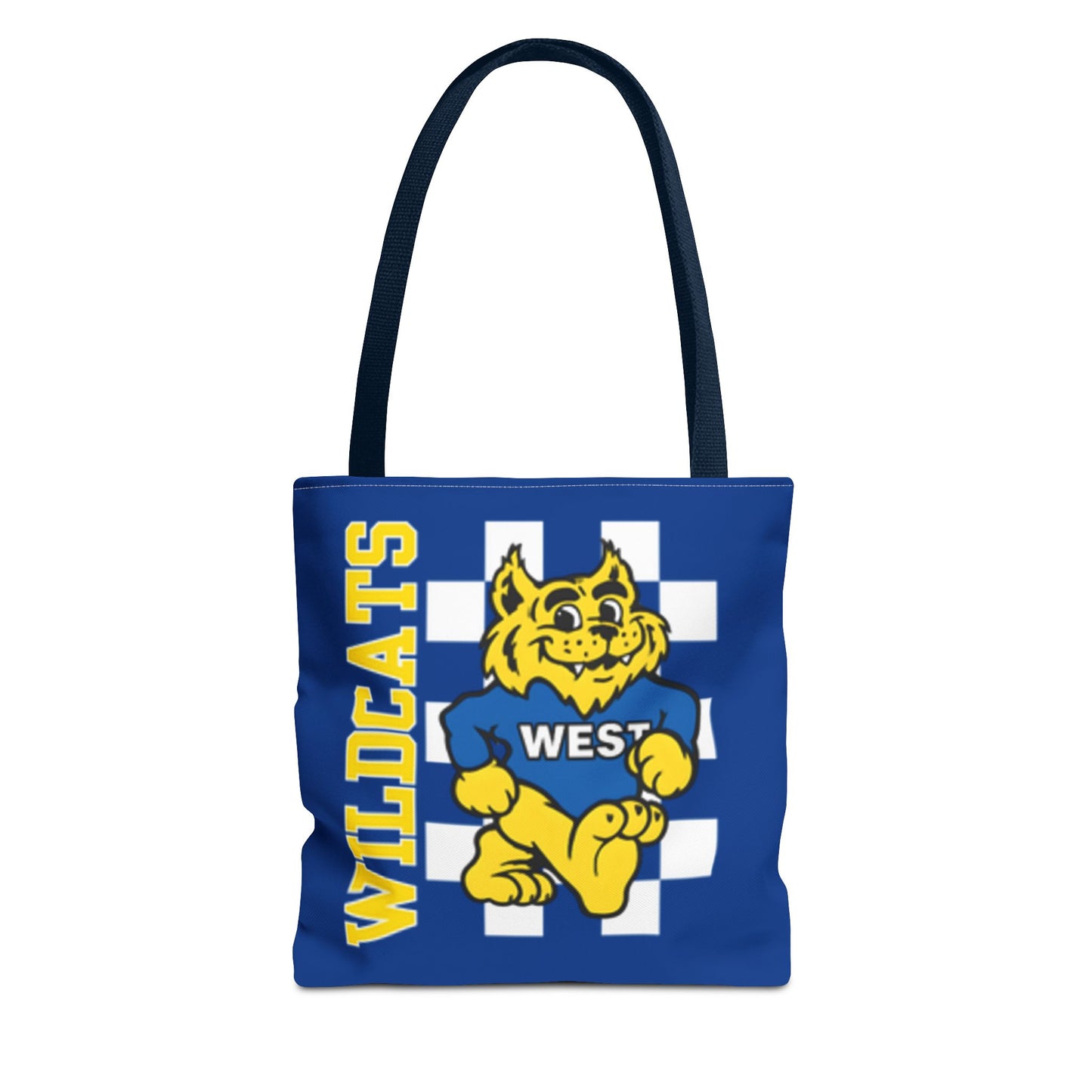 Wildcats Spirit Tote Bag - AOP, School Spirit Accessory, Personalized Gift, Student Tote, Wildcat Pride Merchandise